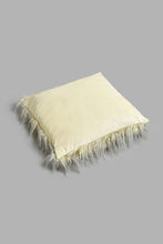 Load image into Gallery viewer, Redtag-Beige-Faux-Fur-Cushion-Cushions-Home-Bedroom-
