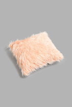 Load image into Gallery viewer, Redtag-Pink-Faux-Fur-Throw-Cushions-Home-Bedroom-
