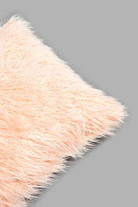 Redtag-Pink-Faux-Fur-Throw-Cushions-Home-Bedroom-