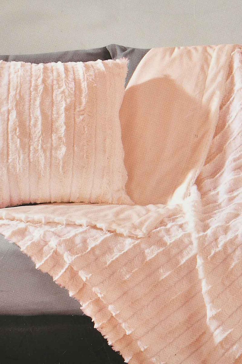 Redtag-Pink-Faux-Fur-Cushion-Throws-Home-Bedroom-