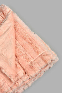 Redtag-Pink-Faux-Fur-Cushion-Throws-Home-Bedroom-