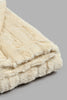 Redtag-Beige-Faux-Fur-Throw-Throws-Home-Bedroom-