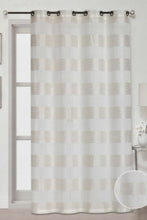 تنزيل الصورة على معرض الصور، Redtag-Ivory-1-Piece-Floral-Embroidery-Sheer-Curtain-Curtains-Home-Bedroom-
