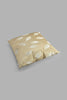 Redtag-Beige-Leaf-Jacquard-Cushion-Cushions-Home-Bedroom-