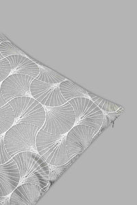 Redtag-Grey-Geometric-Jacquard-Cushion-Cushions-Home-Bedroom-
