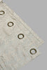 Redtag-Beige-2-Piece-Leaf-Jacquard-Curtain-Pair-Without-Lining-Curtains-Home-Bedroom-