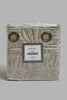 Redtag-Beige-2-Piece-Leaf-Jacquard-Curtain-Pair-Without-Lining-Curtains-Home-Bedroom-