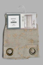 Load image into Gallery viewer, Redtag-Beige-1-Piece-Floral-Sheer-Curtain-Curtains-Home-Bedroom-
