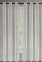 Load image into Gallery viewer, Redtag-White-1-Piece-Clip-Pattern-Sheer-Curtain-Curtains-Home-Bedroom-

