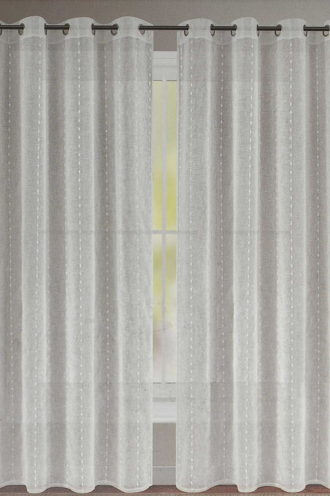 Redtag-White-1-Piece-Clip-Pattern-Sheer-Curtain-Curtains-Home-Bedroom-