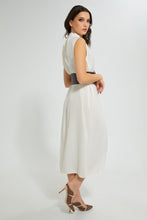 تنزيل الصورة على معرض الصور، Redtag-Pleated-Dress-With-Belt-Dresses-Women&#39;s-0
