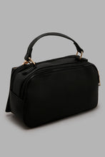 Load image into Gallery viewer, Redtag-Black-Crossbody-With-Quilting-And-Small-Pouch-Cross-Body-Bags-Women-

