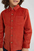 Redtag-Brown-Long-Sleeve-Corduroy-Shirt-Casual-Shirts-Boys-2 to 8 Years