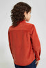 Redtag-Brown-Long-Sleeve-Corduroy-Shirt-Casual-Shirts-Boys-2 to 8 Years