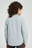 Redtag-Grey-Long-Sleeve-Corduroy-Shirt-Casual-Shirts-Boys-2 to 8 Years