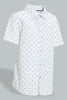 Redtag-White-Plain-Print-Short-Sleeve-Shirt-Boys-Shirts,-Colour:White,-Filter:Boys-(2-to-8-Yrs),-New-In,-New-In-BOY,-Non-Sale,-S22A,-Section:Kidswear-Boys-2 to 8 Years