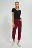 Redtag-Burgundy-Baggy-Fit-Corduroy-Jeans-Women's-