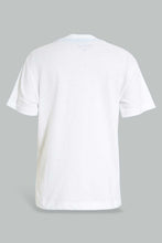 Load image into Gallery viewer, White And Navy Monster Pyjama Set (2 Piece)
