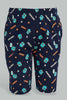 White And Navy Monster Pyjama Set (2 Piece)