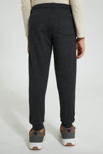 Load image into Gallery viewer, Redtag-Charcoal-Jogpant-With-Print-Joggers-Boys-2 to 8 Years
