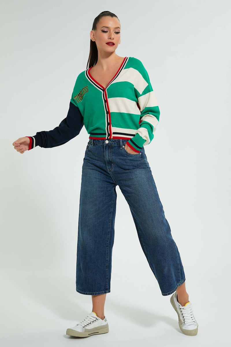 Redtag-Assorted-Colour-Block-Cardigan-Celebrity-Pullovers,-Colour:Assorted,-Filter:Women's-Clothing,-New-In,-New-In-LDC,-Non-Sale,-S22A,-Section:Women-Women's-