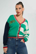 Load image into Gallery viewer, Redtag-Assorted-Colour-Block-Cardigan-Celebrity-Pullovers,-Colour:Assorted,-Filter:Women&#39;s-Clothing,-New-In,-New-In-LDC,-Non-Sale,-S22A,-Section:Women-Women&#39;s-
