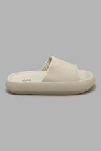 Load image into Gallery viewer, Redtag-Beige-Moulded-Platform-Slide-Character,-Colour:Beige,-Filter:Men&#39;s-Footwear,-Men-Flip-Flops,-New-In,-New-In-Men-FOO,-Non-Sale,-W21B-Men&#39;s-
