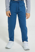 Load image into Gallery viewer, Redtag-Blue-Terry-Pant-Chinos-Boys-2 to 8 Years
