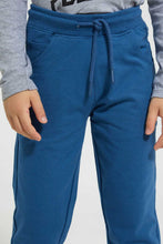 Load image into Gallery viewer, Redtag-Blue-Terry-Pant-Chinos-Boys-2 to 8 Years
