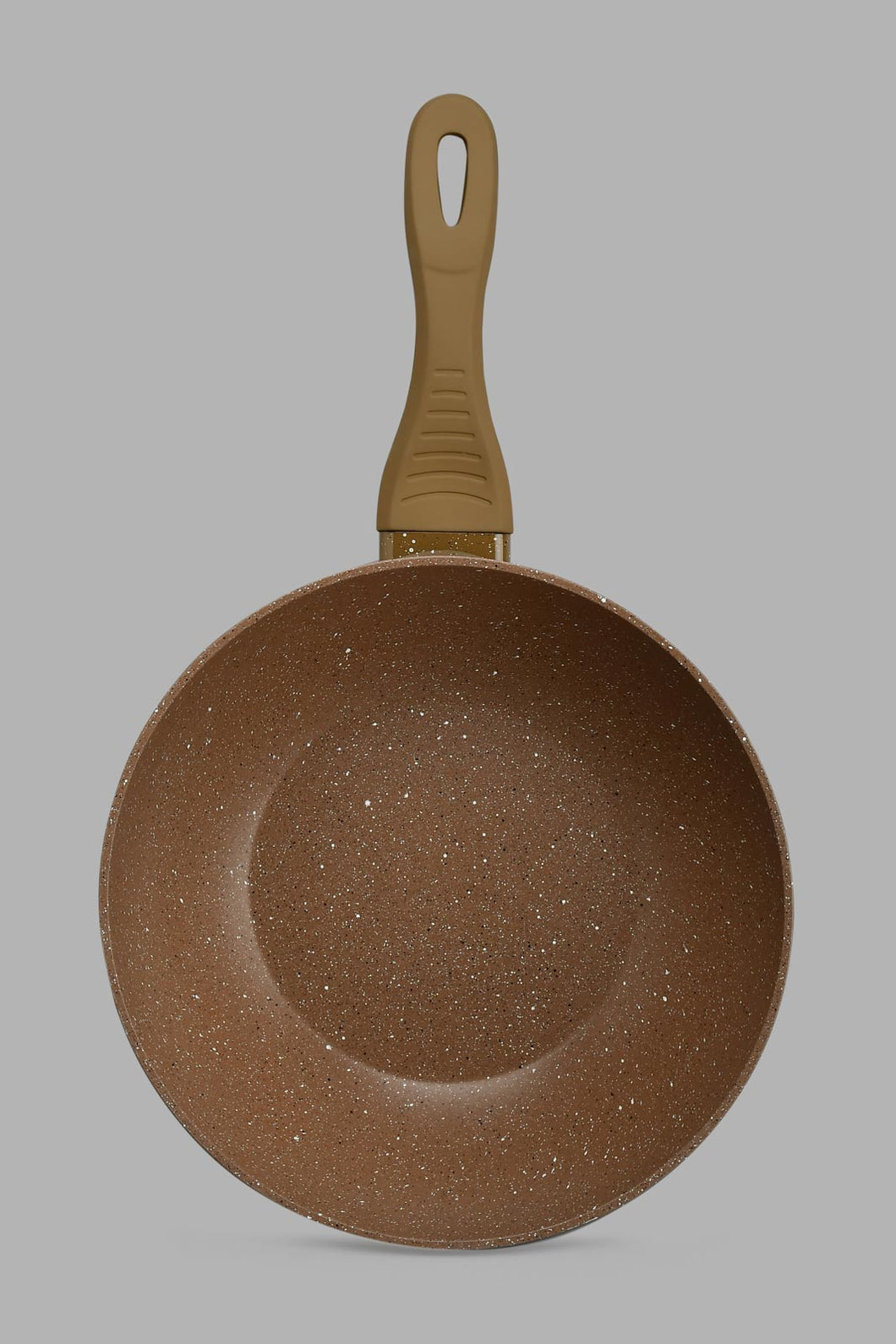 Redtag-Brown-Ceramic-Coating-Wok-Pan-Colour:Brown,-Filter:Home-Dining,-HMW-DIN-Pots-And-Pans,-New-In,-New-In-HMW-DIN,-Non-Sale,-Section:Homewares,-W21B-Home-Dining-