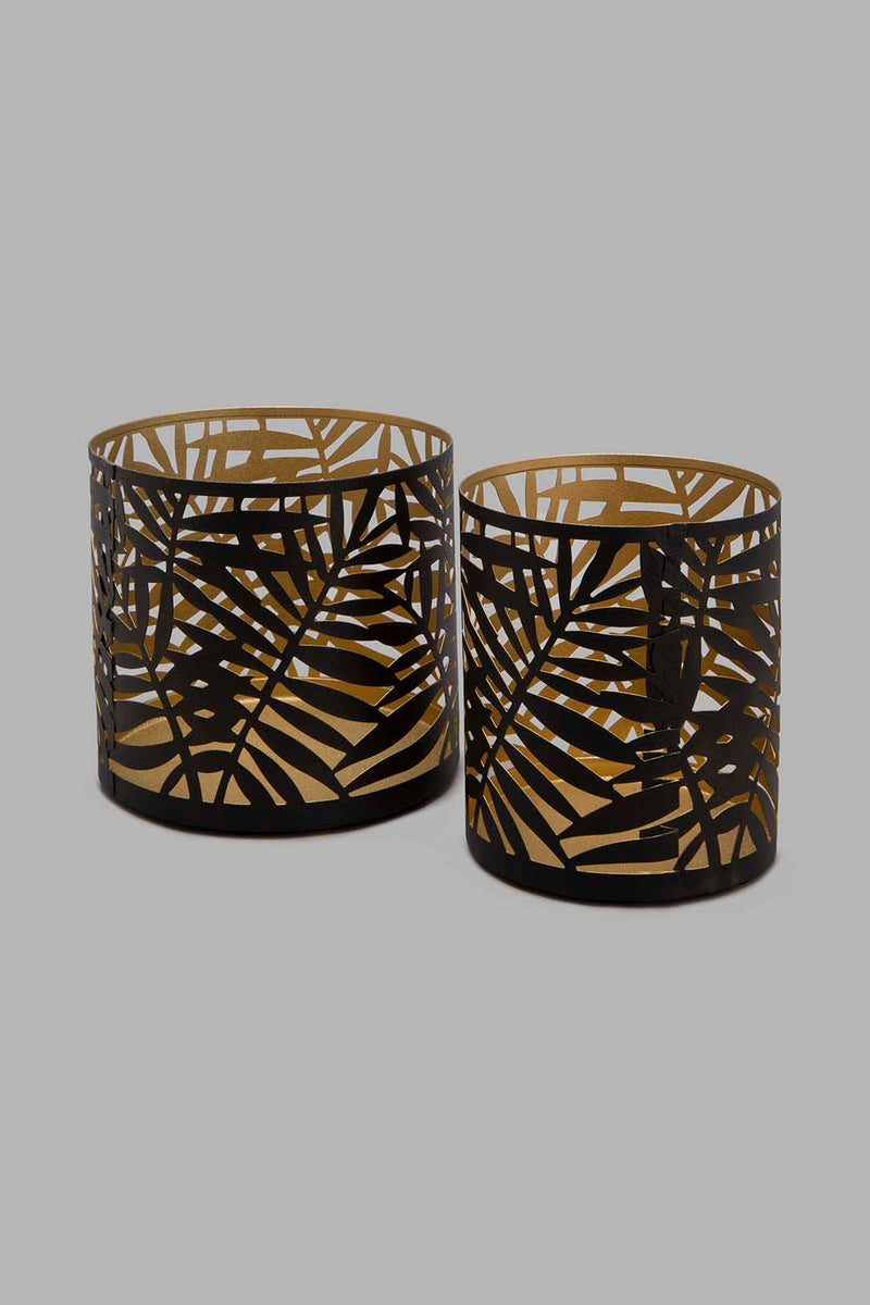 Redtag-Gold-Decorative-Candle-Holder-(Gift-Set)-Gift-Sets-Home-Decor-