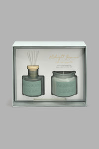 Redtag-Classic-Midnight-Jasmine-Candle-and-Diffuser-Gift-Set-Diffuser-Home-Decor-