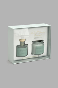 Redtag-Classic-Midnight-Jasmine-Candle-and-Diffuser-Gift-Set-Diffuser-Home-Decor-