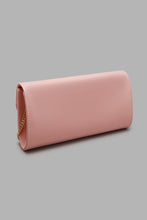 Load image into Gallery viewer, Redtag-Pink-Envelope-Clutch-With-Metal-Bar-Clutches-Women-
