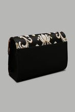 Load image into Gallery viewer, Redtag-Black-Barcode-Floral-Clutch-Bag-Clutches-Women-
