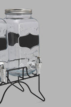 Load image into Gallery viewer, Redtag-Clear-Beverage-Dispenser-With-Stand-(2-Piece)-Beverage-Dispenser-Home-Dining-
