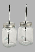 Load image into Gallery viewer, Redtag-Clear-Beverage-Dispenser-With-Mason-Jar-&amp;-Stand-(5-Piece)-Beverage-Dispenser-Home-Dining-
