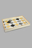 Redtag-Gold-Geomatic-Rectangle-Tray-(Medium)-Trays-Home-Dining-
