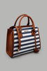 Redtag-Navy-And-White-Nautical-Stripe-Day-Bag-Colour:Assorted,-Filter:Women's-Accessories,-New-In,-New-In-Women-ACC,-Non-Sale,-W21B,-Women-Handbags-Women-