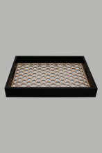 تنزيل الصورة على معرض الصور، Redtag-Gold-Rectangle-Laser-Cut-Tray-(Medium)-Trays-Home-Dining-
