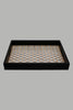 Redtag-Gold-Rectangle-Laser-Cut-Tray-(Medium)-Trays-Home-Dining-