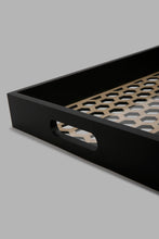 تنزيل الصورة على معرض الصور، Redtag-Gold-Rectangle-Laser-Cut-Tray-(Medium)-Trays-Home-Dining-

