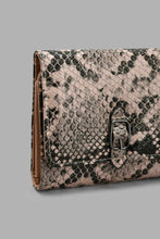 Load image into Gallery viewer, Redtag-Croc-Texture-Wallet-Purses-Women-
