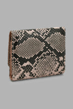 Load image into Gallery viewer, Redtag-Croc-Texture-Wallet-Purses-Women-
