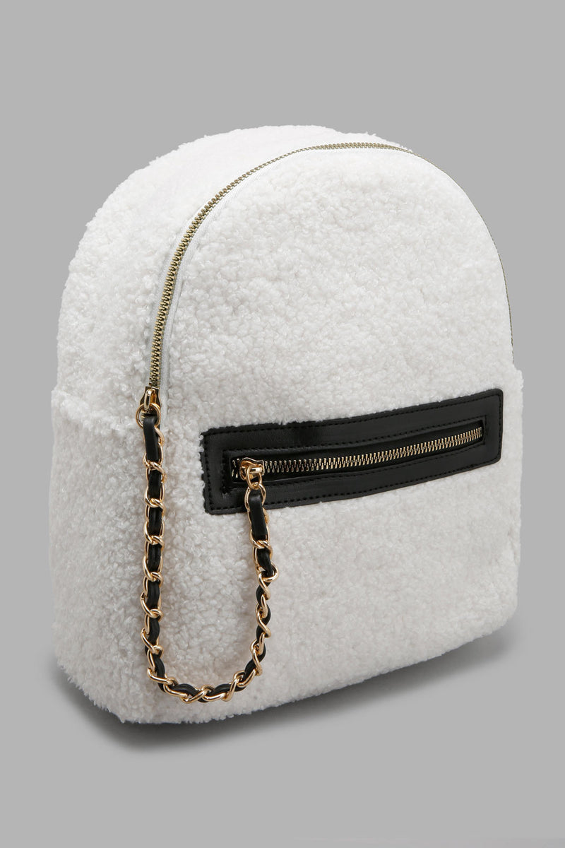 Redtag-White-Embellished-Backpack-Backpacks-Girls-