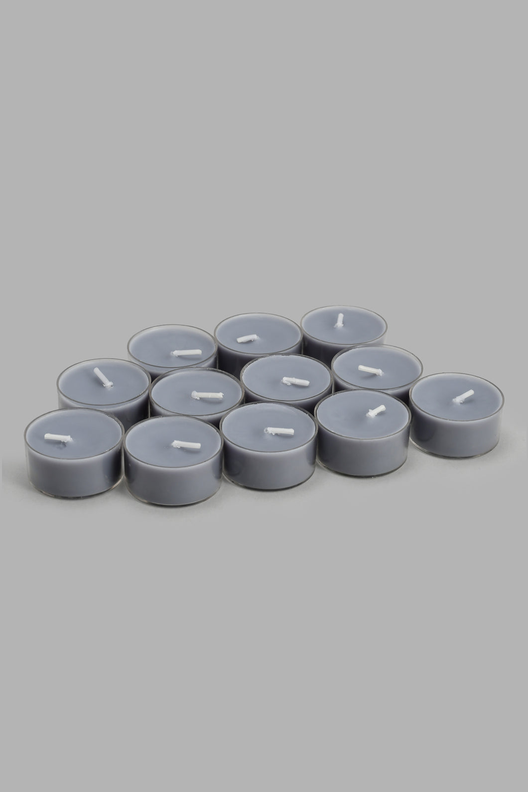 Redtag-Pure-Gardenia-Tealight-Set-(12Piece)-Transparent-Case-Candles-Home-Decor-