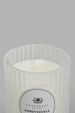 Load image into Gallery viewer, Redtag-Golden-Honeysuckle-Ribbed-Glass-Jar-Candle-Candles-Home-Decor-
