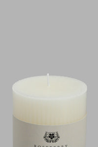 Redtag-Golden-Honeysuckle-Ribbed-Pillar-Candle-Candles-Home-Decor-