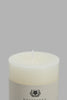 Redtag-Golden-Honeysuckle-Ribbed-Pillar-Candle-Candles-Home-Decor-