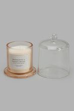 Load image into Gallery viewer, Redtag-White-Mandarin-&amp;-Sandalwood-Candle-With-Bell-Glass-Jar-Candles-Home-Decor-
